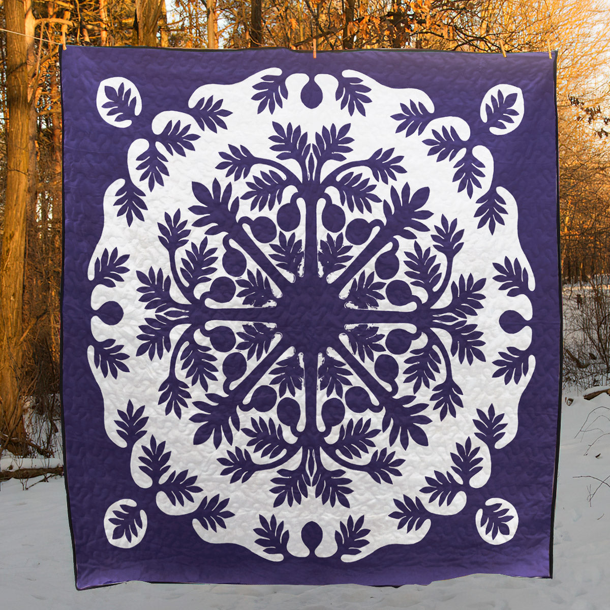 Hawaiian Pineapple CLA1510198Q Quilt Blanket
