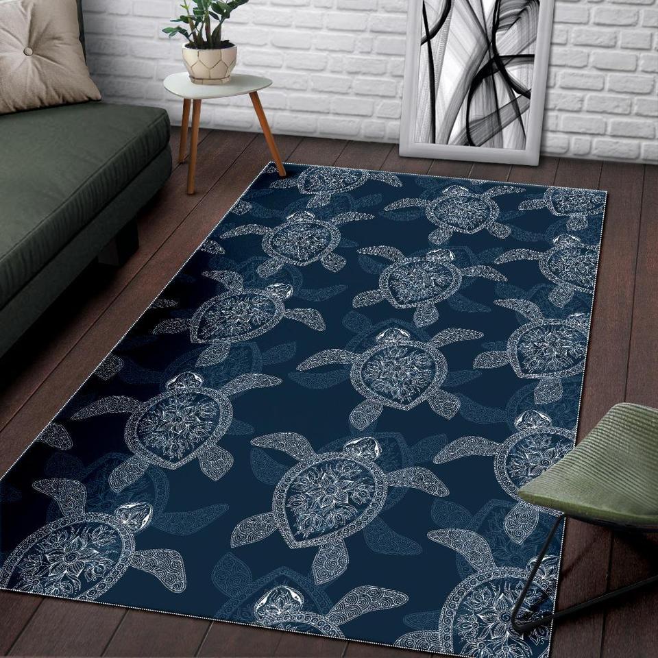 Hawaiian Blue Sea Turtle CLM1110190M Rug