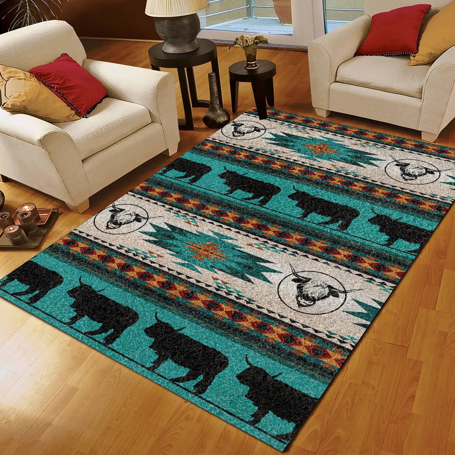 Highland Cattle CLM2310282M Rug