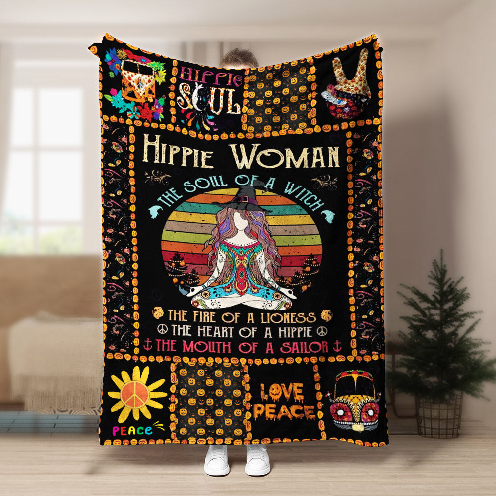 Hippie CL280836MDF Sherpa Fleece Blanket