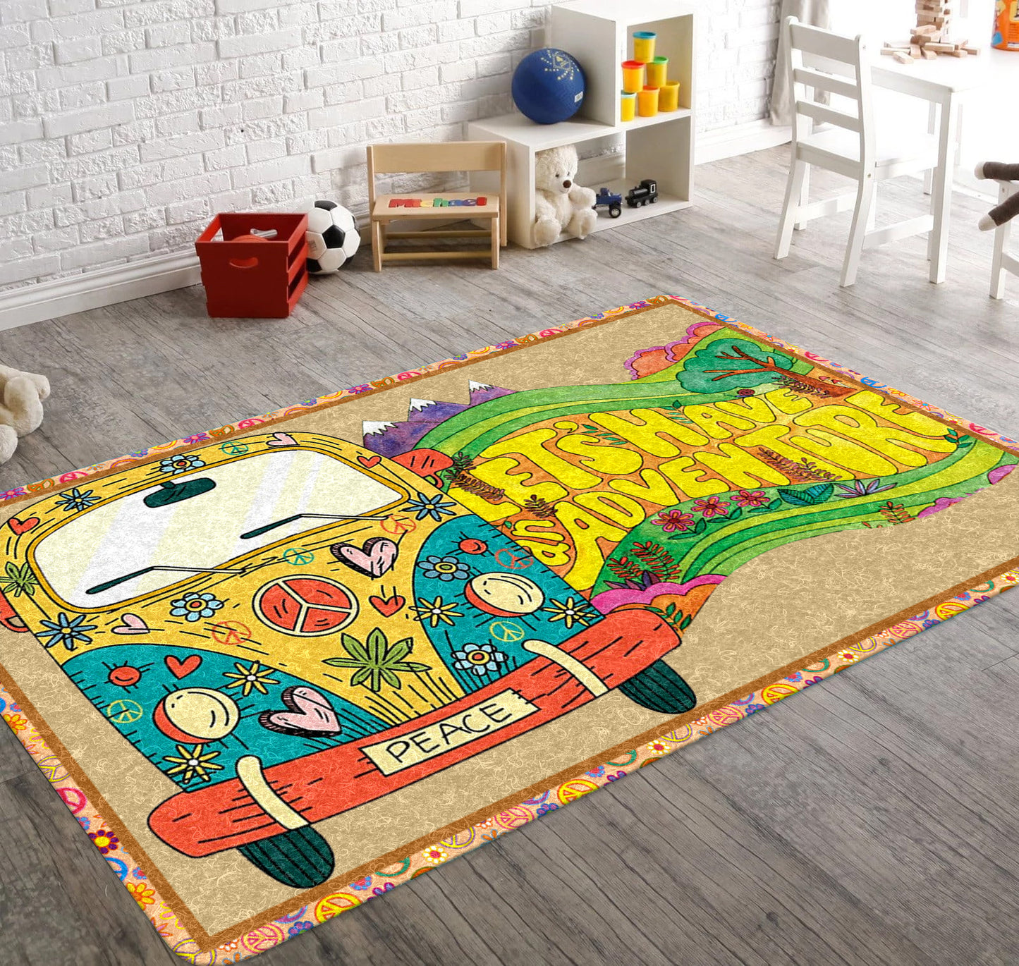 Hippie Car CLT051030A Rug