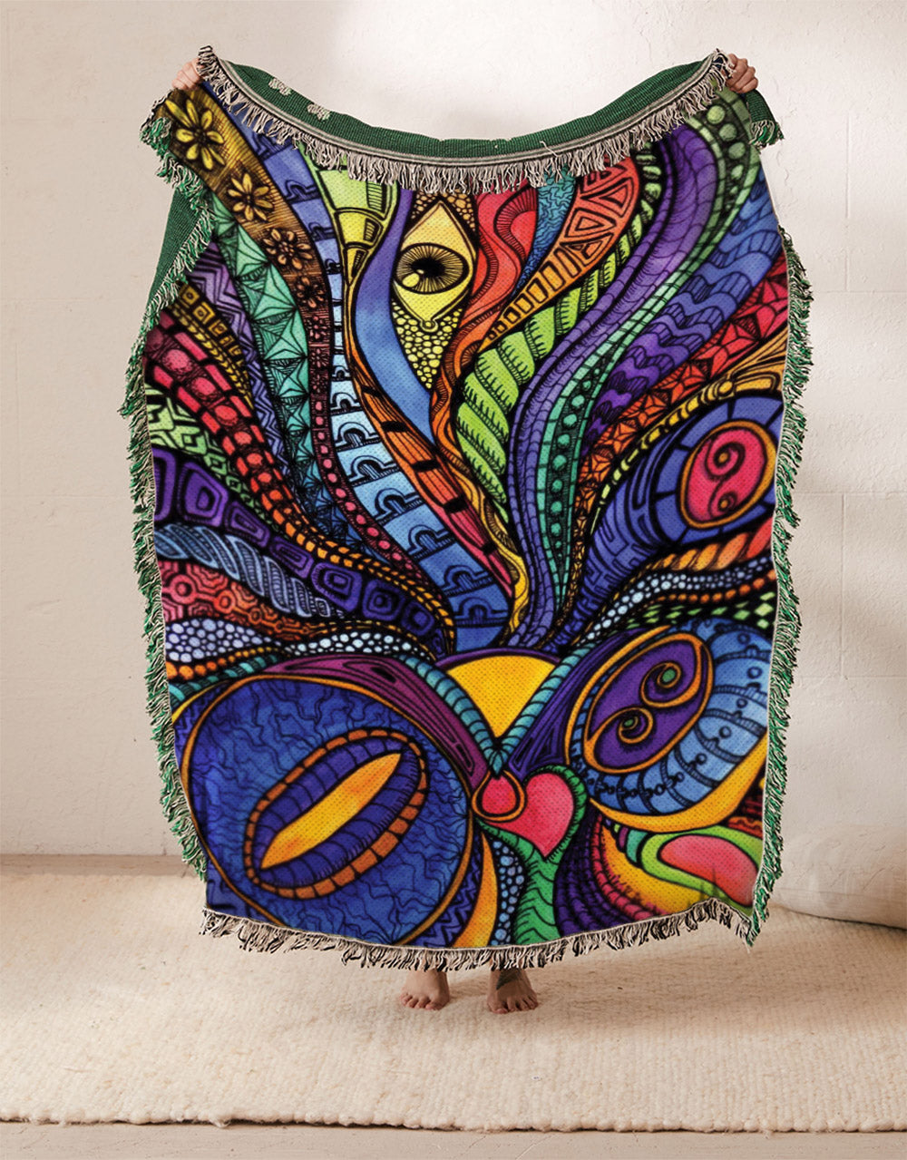 Hippie DD3009130S Throw Blankets For Sofa