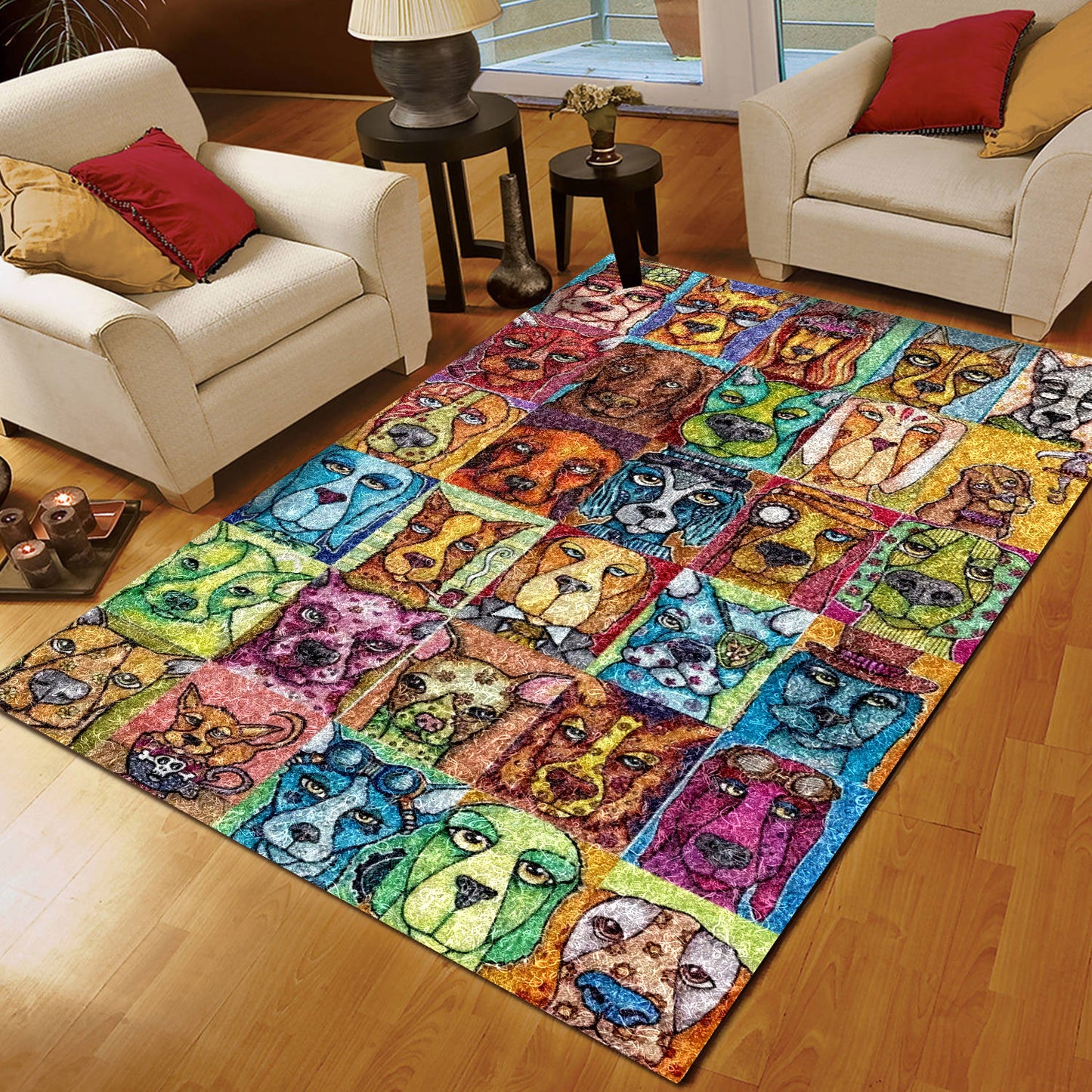 Hippie Dog DD190840R Rug