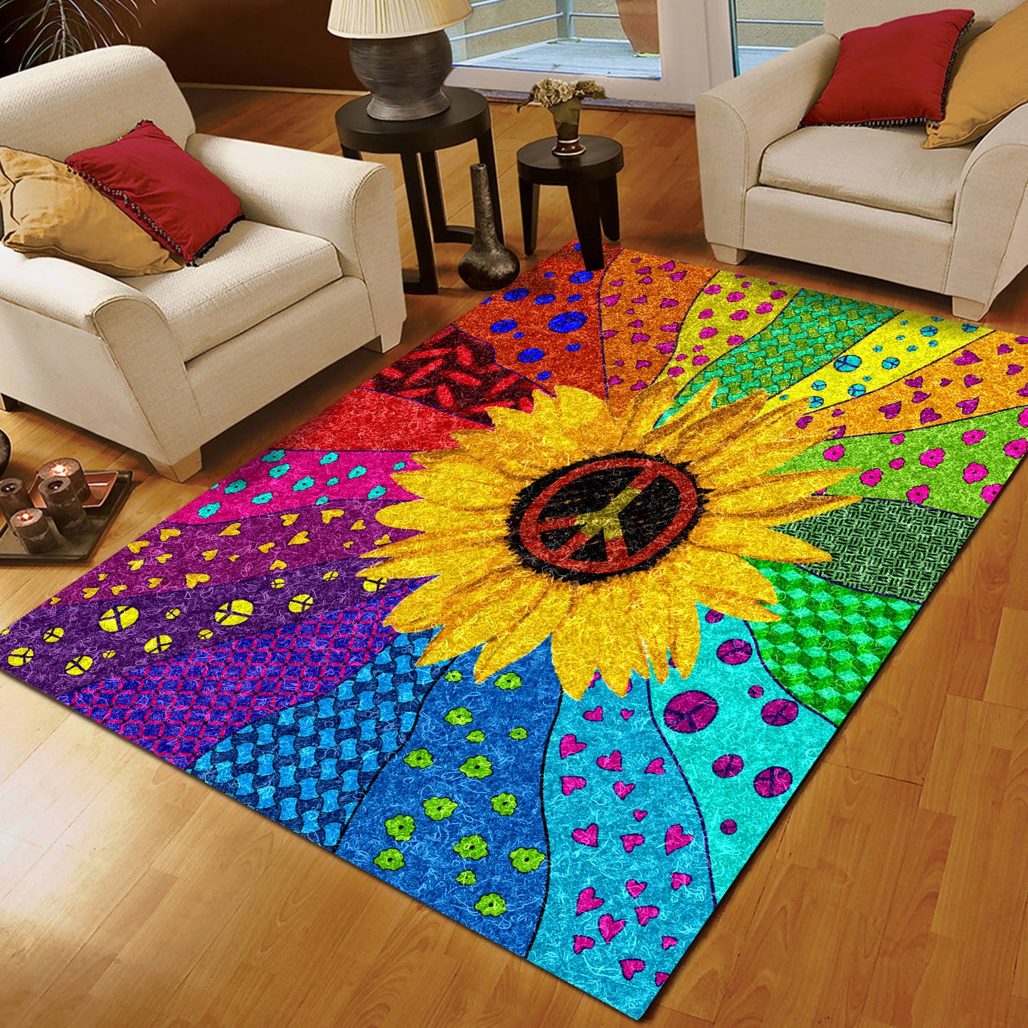 Hippie Sunflower BT2908069R Rug