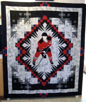 Hockey CLA1410326Q Quilt Blanket