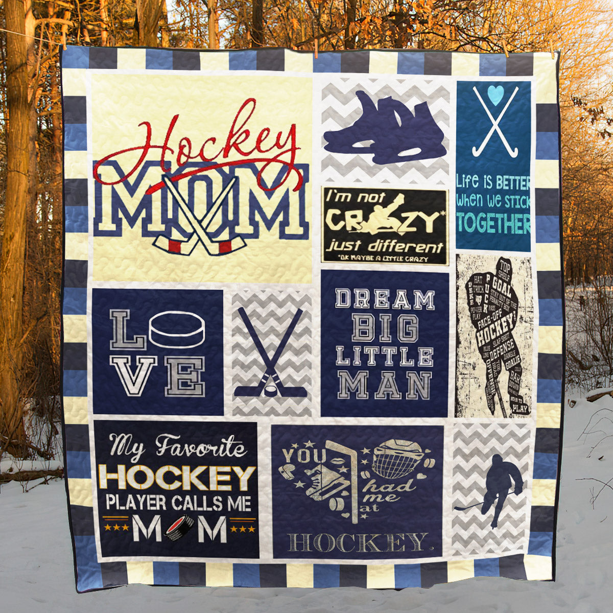 Hockey TD2809598 Quilt Blanket