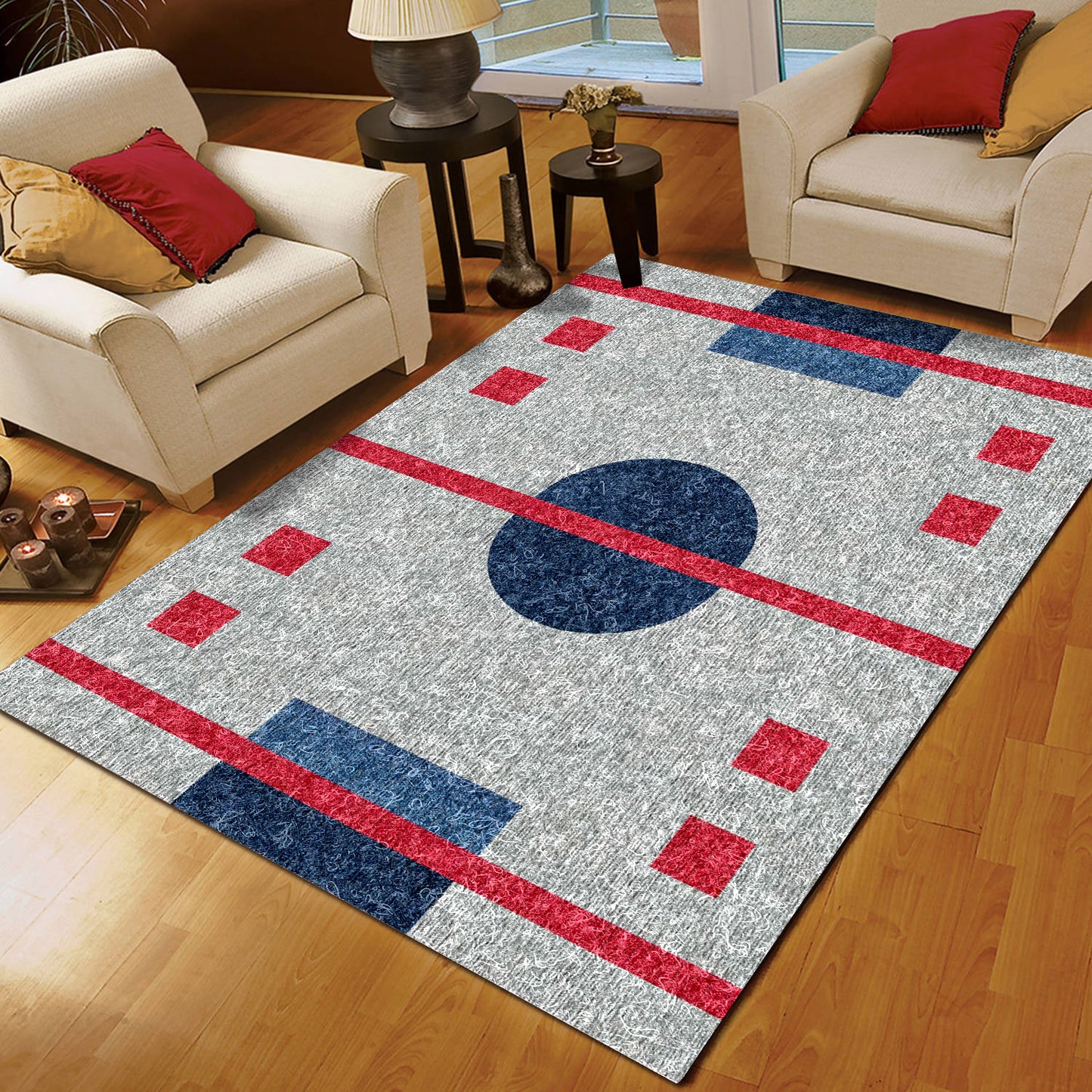 Hockey Rink CLA1410085R Rug