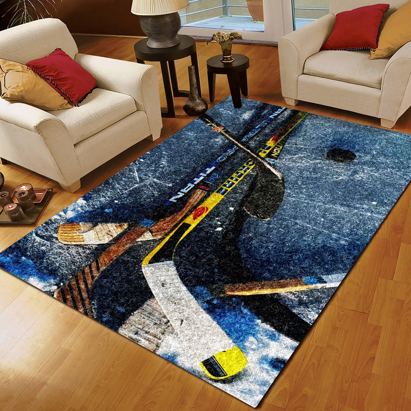 Hockey TN160834M Rug