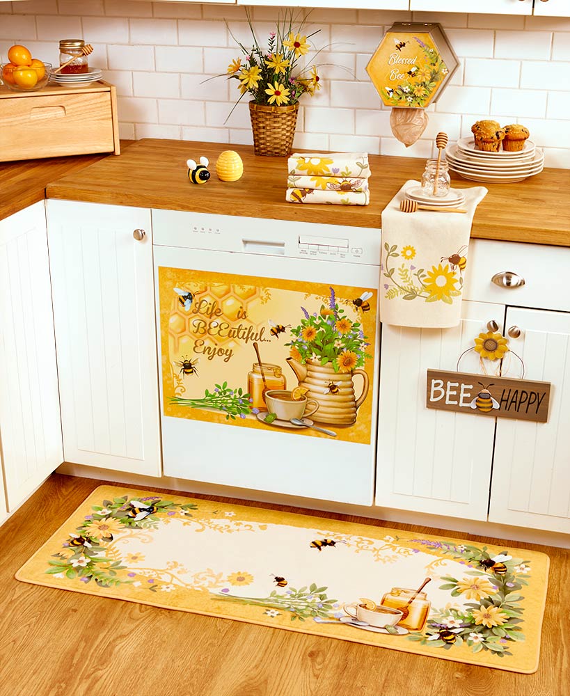 Honey Bee CLM2110033R Runner Rug