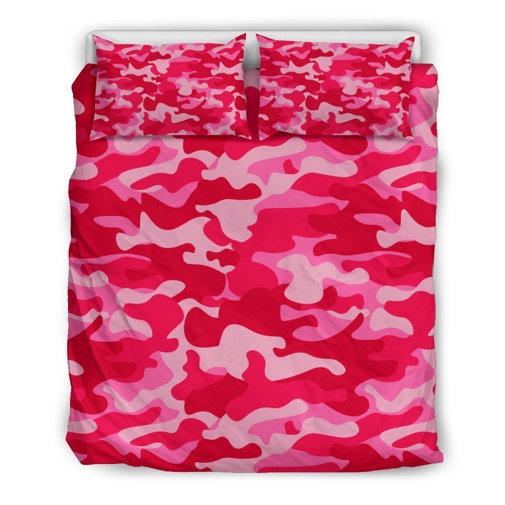 Hot Pink Camouflage CL16100405MDB Bedding Sets
