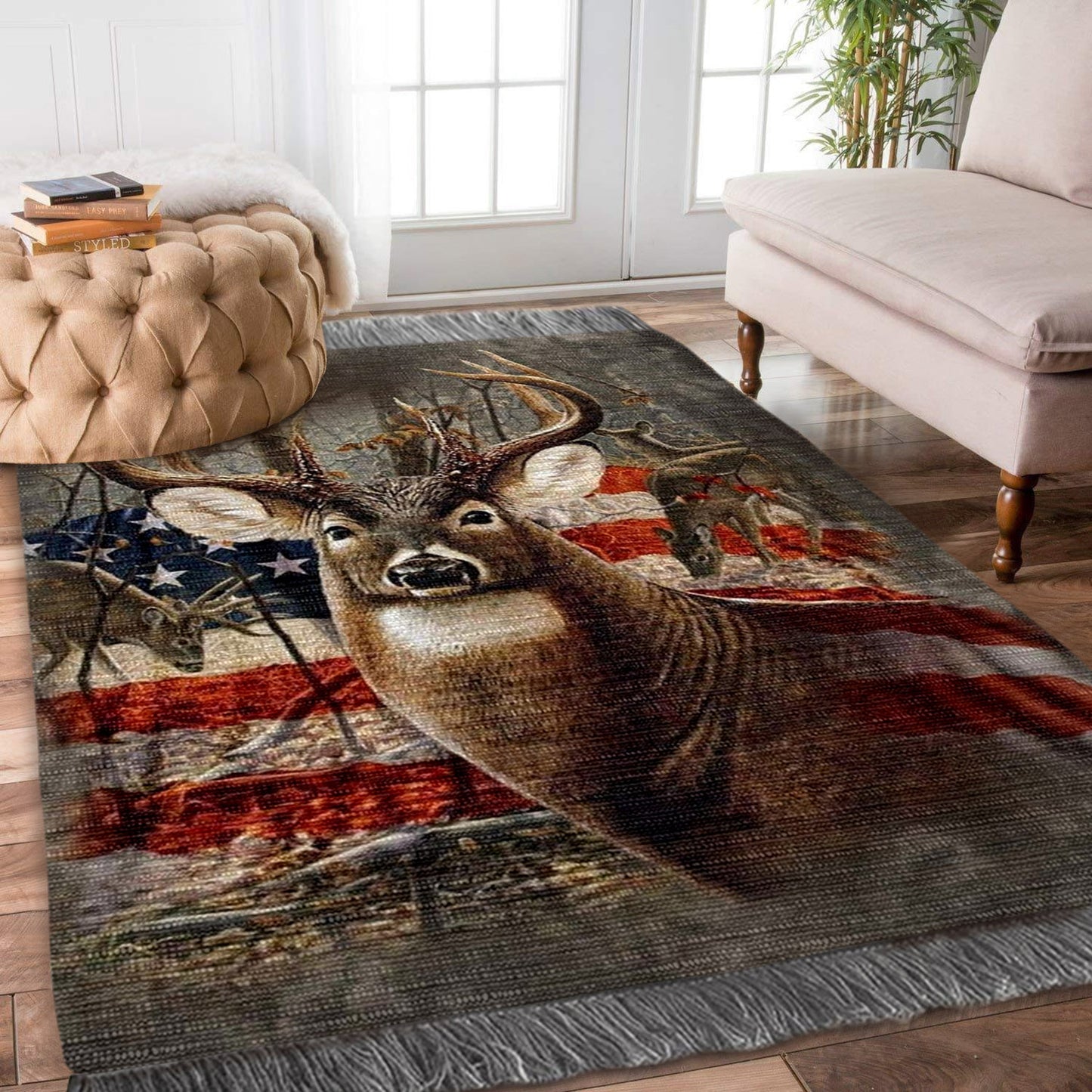 Hunting HM1609112F Decorative Floor-cloth