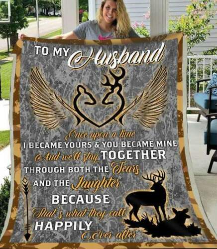 Hunting Husband CLM1710123S Sherpa Fleece Blanket