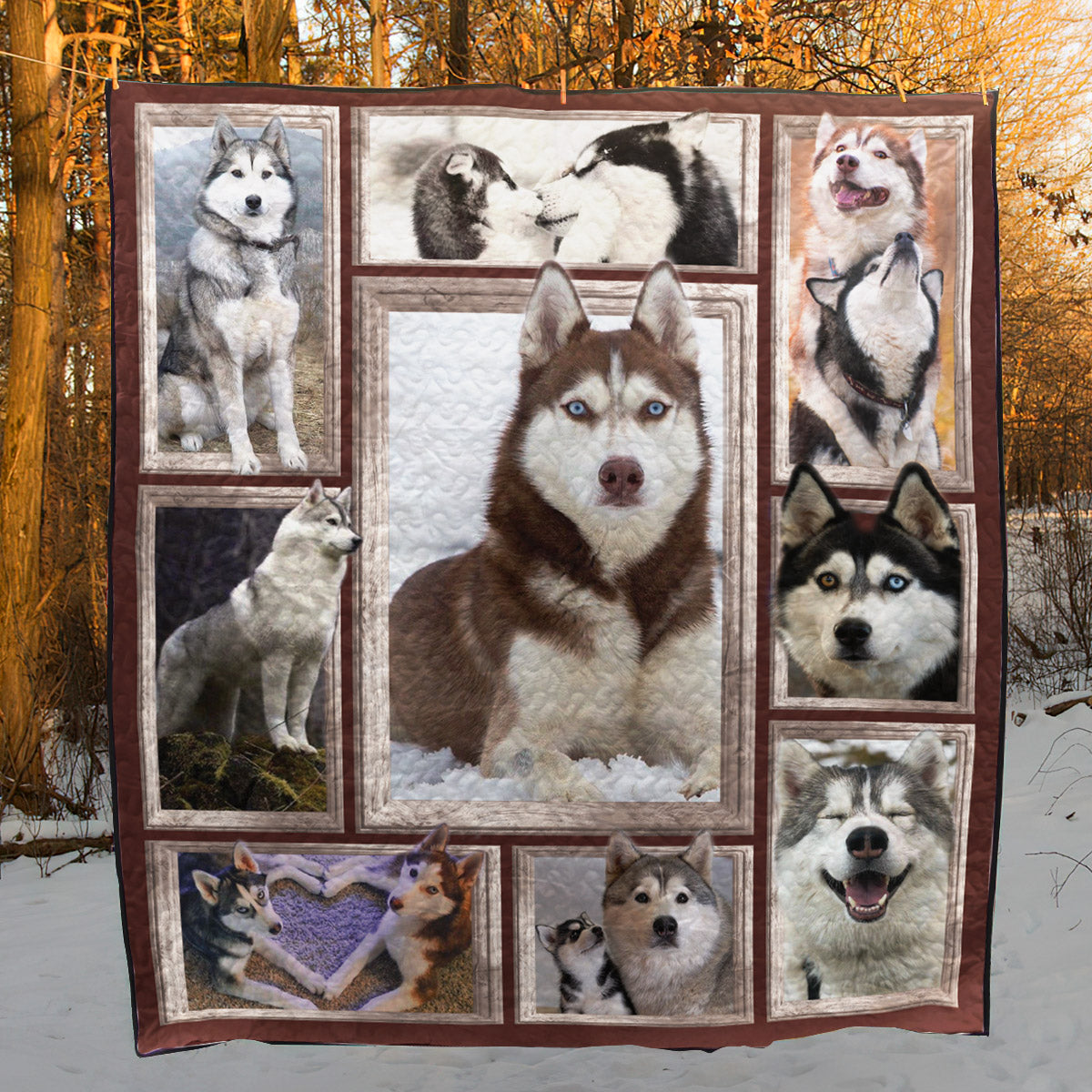 Husky CL28110299MDQ Quilt Blanket