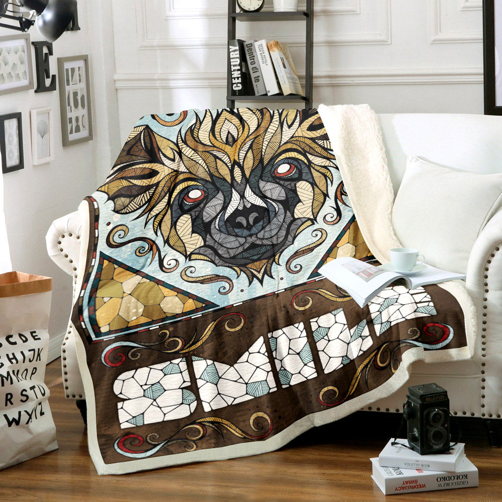 Hyena NN2110116TT Sherpa Fleece Blanket