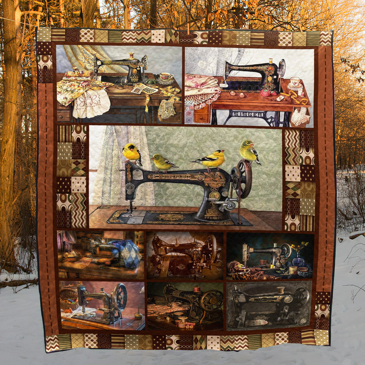 I Love Sewing CLH0511439Q Quilt Blanket