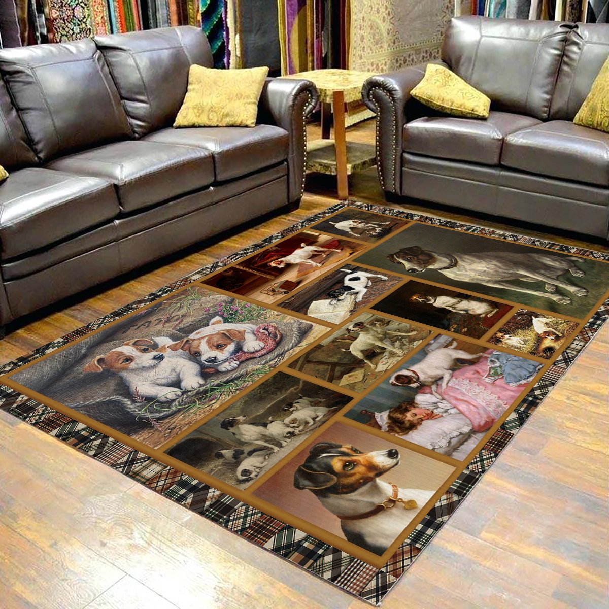 Jack Russell Terrier Cute CL08100172MDR Rug