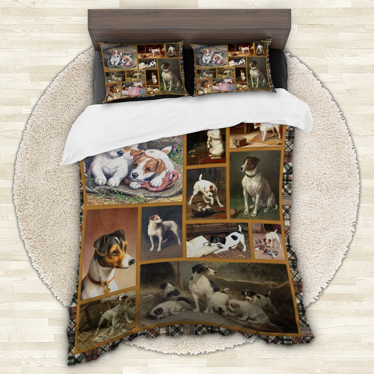 Jack Russell Terrier Cute CL10100211MDB Bedding Sets