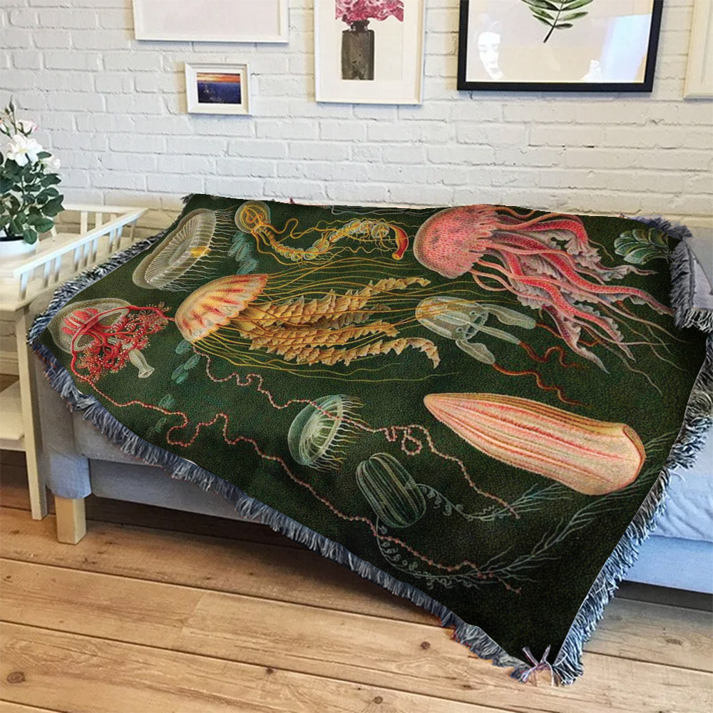 Jellyfishes HM0310116S Throw Blankets For Sofa
