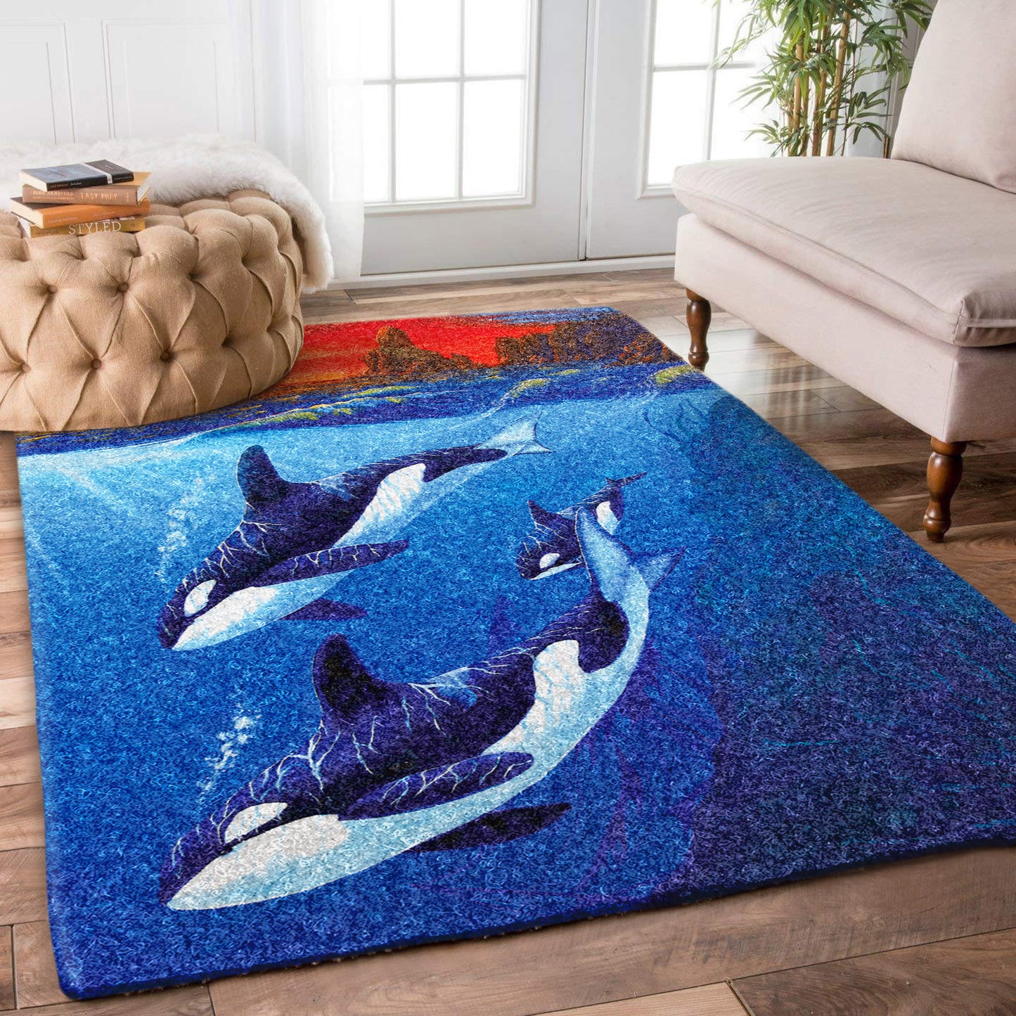 Killer Whale ML2009123R Rug