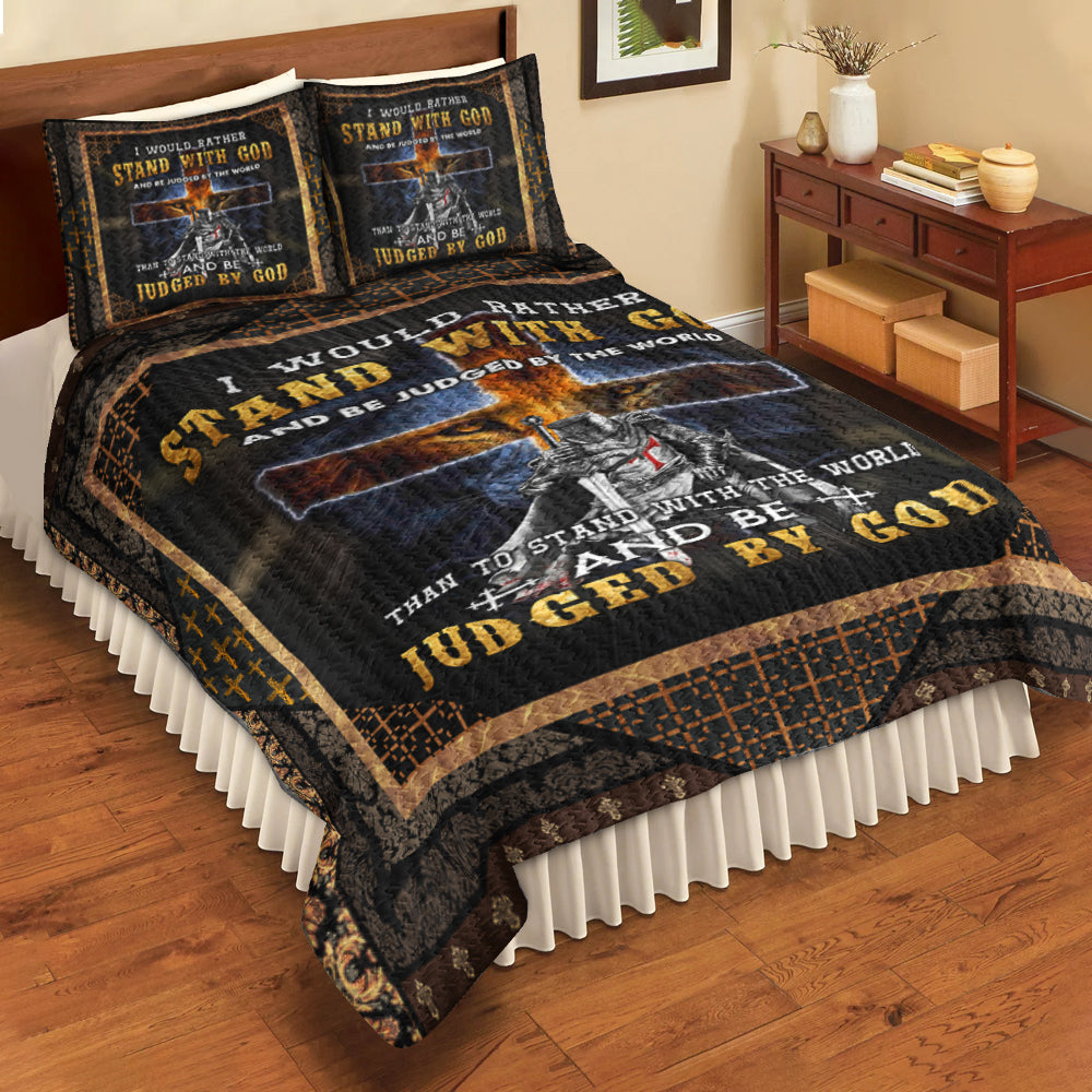 Knight Christian Quilt Bedding Set TL020604QS