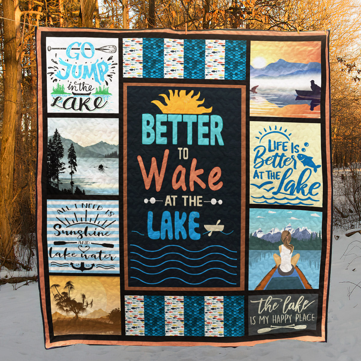 Lake YE300701A Quilt Blanket