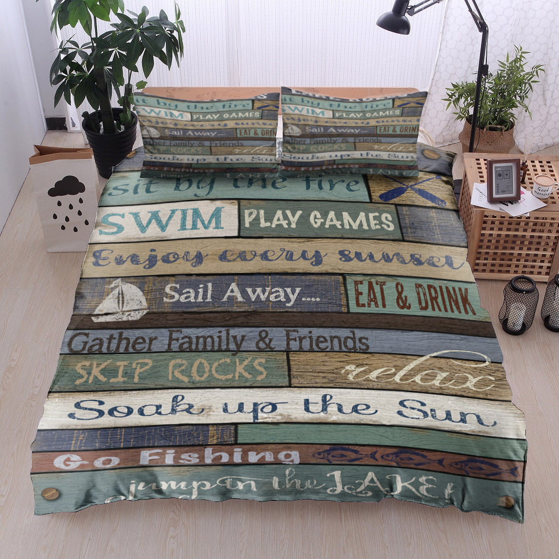 Lake Rules VD0611113B Bedding Sets