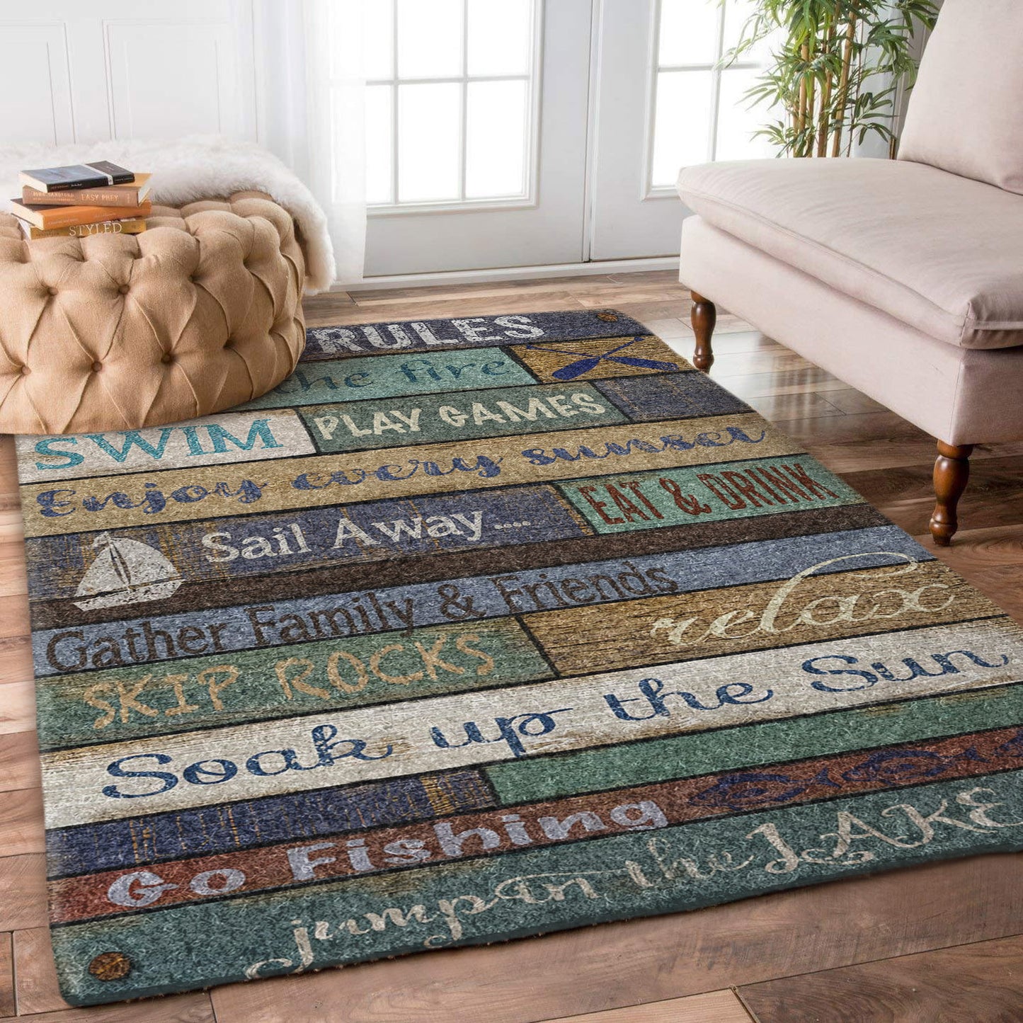 Lake Rules VD0611114R Rug