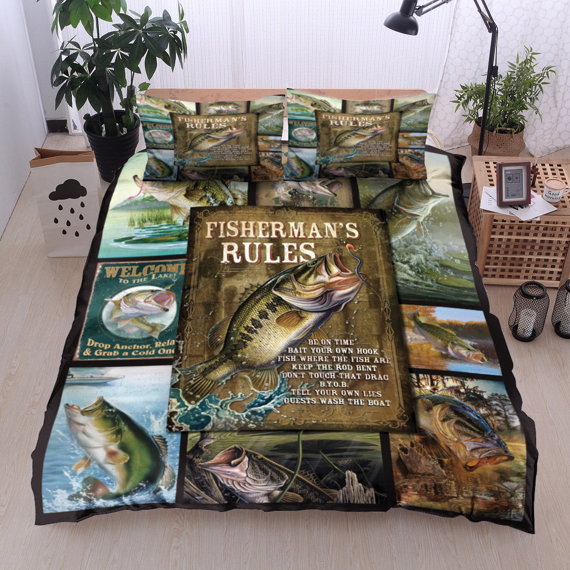 Largemouth Bass DD0211157B Bedding Sets