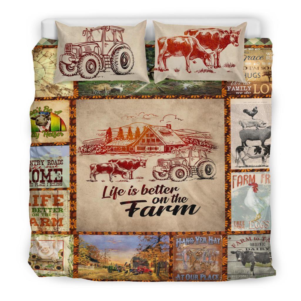 Life Is Better On The Farm CL10100225MDB Bedding Sets