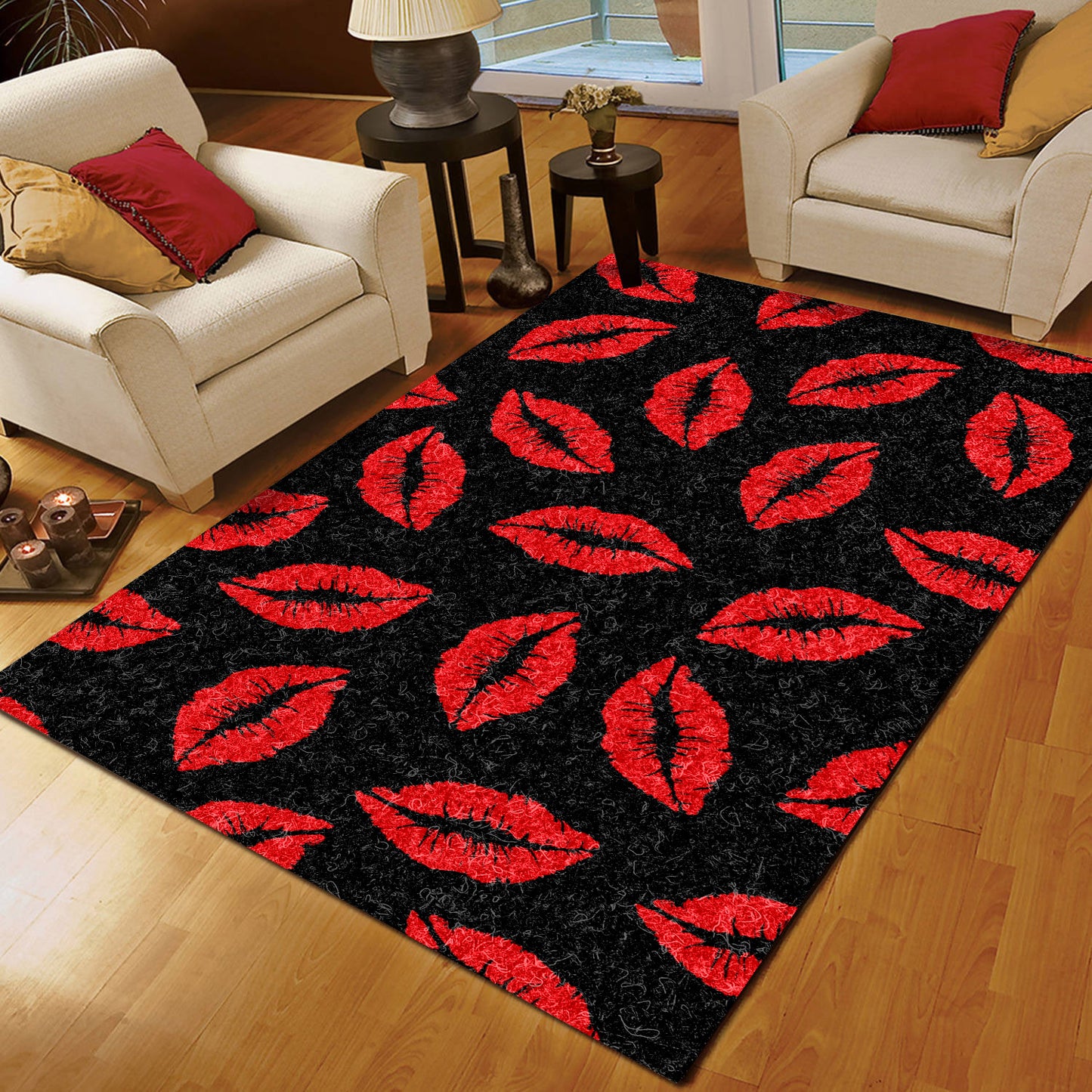 Lip Red CLA15100503R Rug