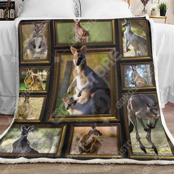Love Kangaroo CL15110176MDF Sherpa Fleece Blanket