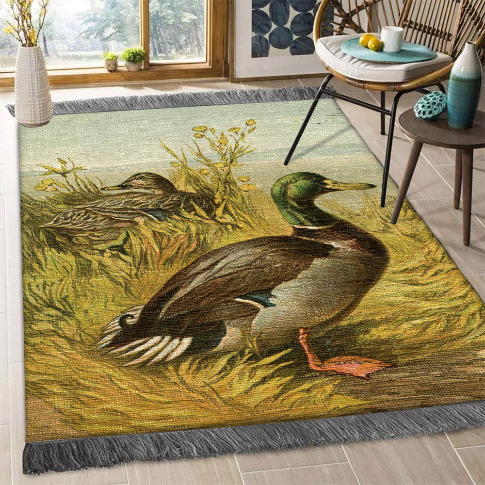Mallard Ducks HM2809068F Decorative Floor-cloth