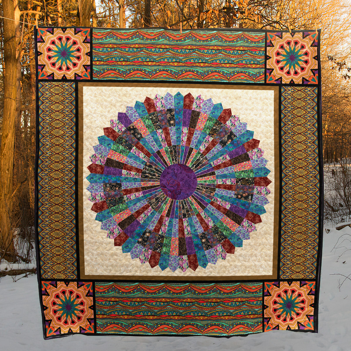 Mandala HS230438 Quilt Blanket
