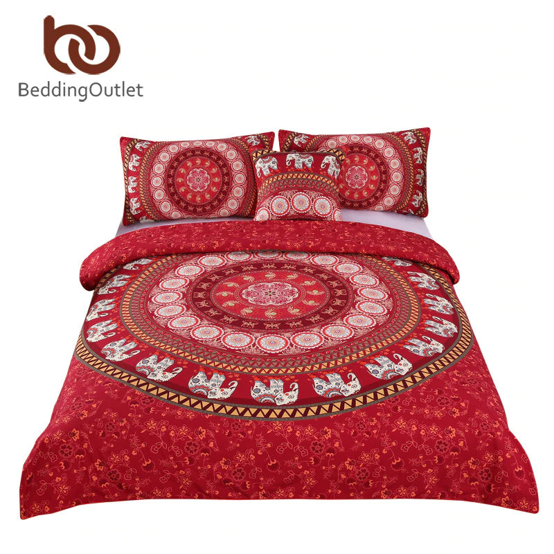 Mandala Elephant CLM2110322B Bedding Sets