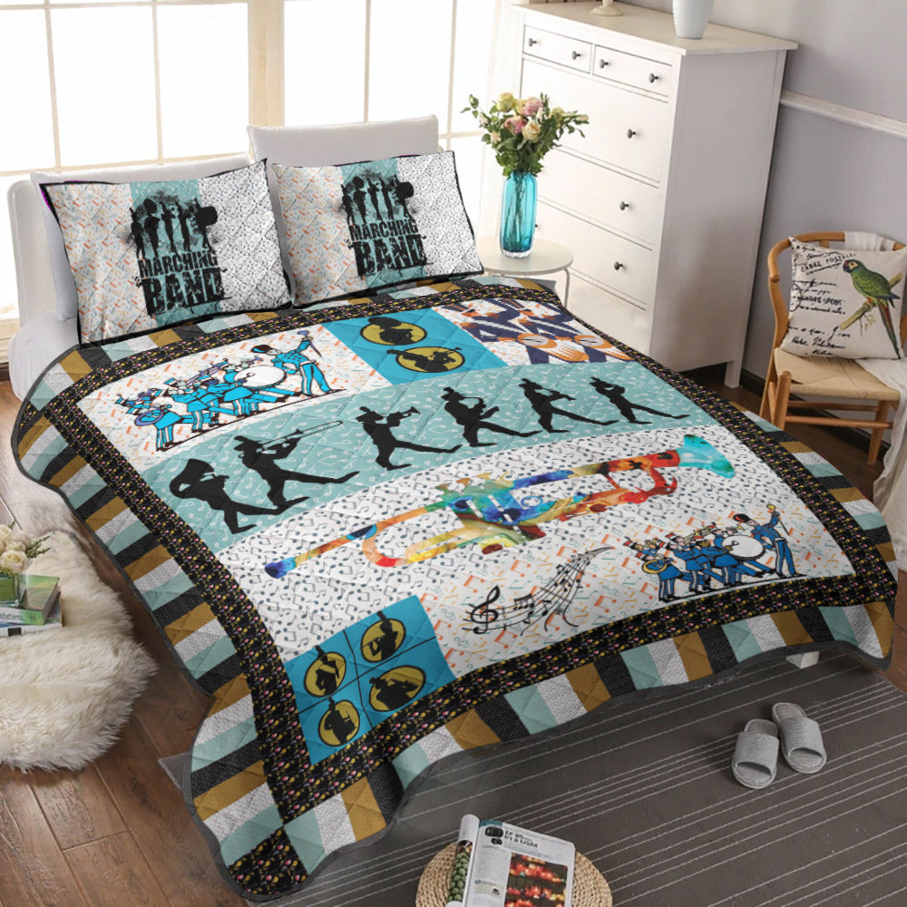 Marching Band CLM2410184B Quilt Bedding Set