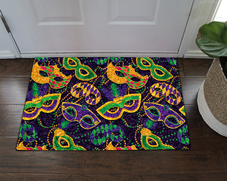 Mardi Gras NN200929D Non-slip Door mats