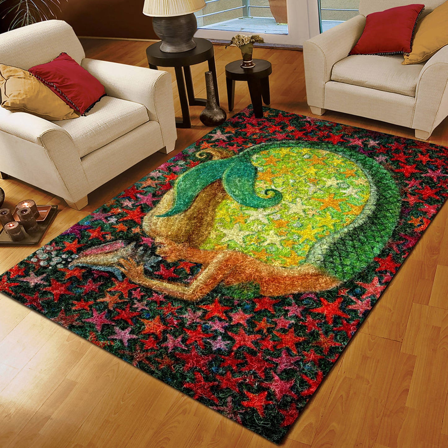 Mermaid Garden HM040922M Rug
