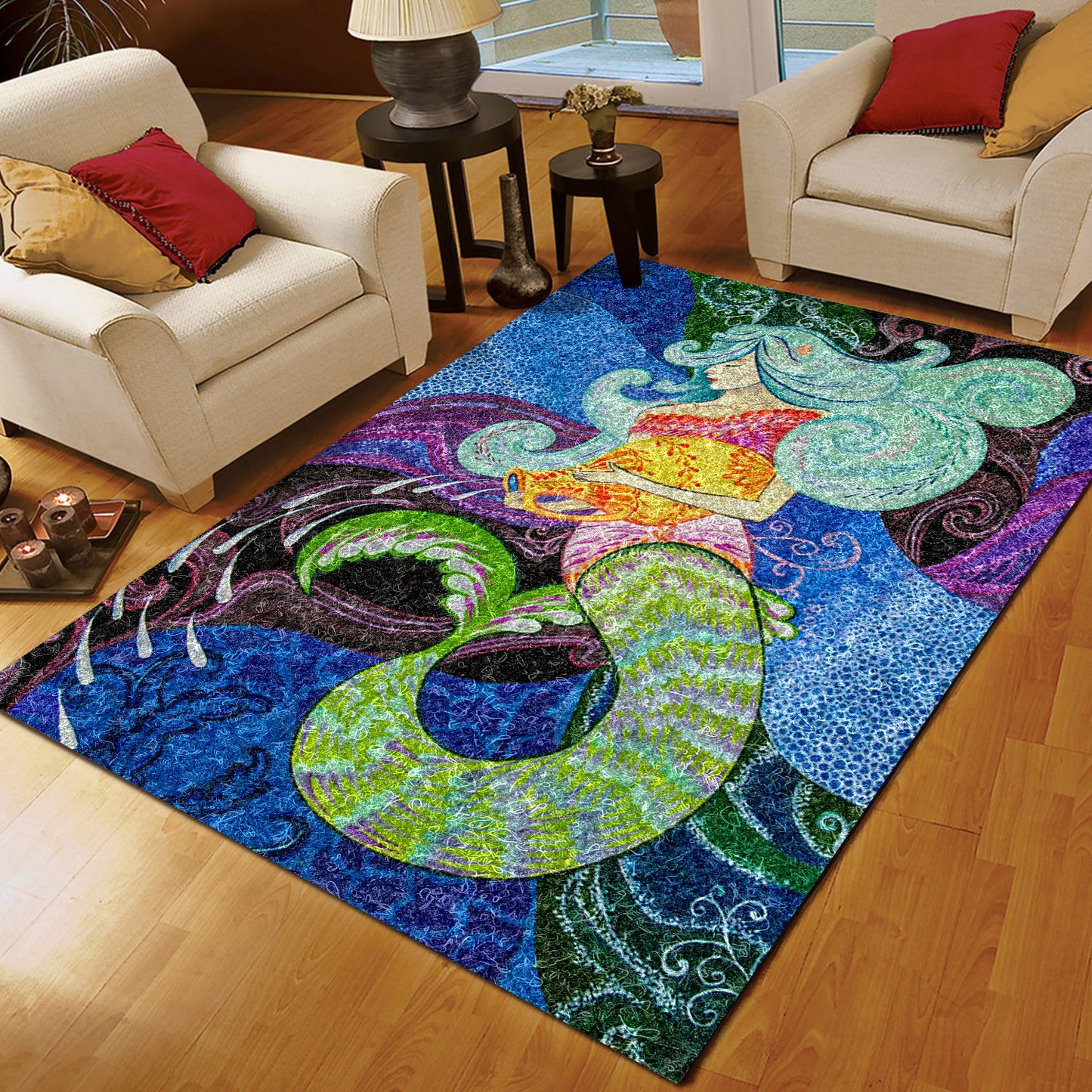 Mermaid Garden HM040923M Rug