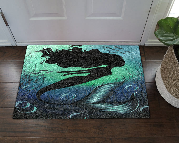 Mermaid In The Sea HN05100100D Non-slip Door mats