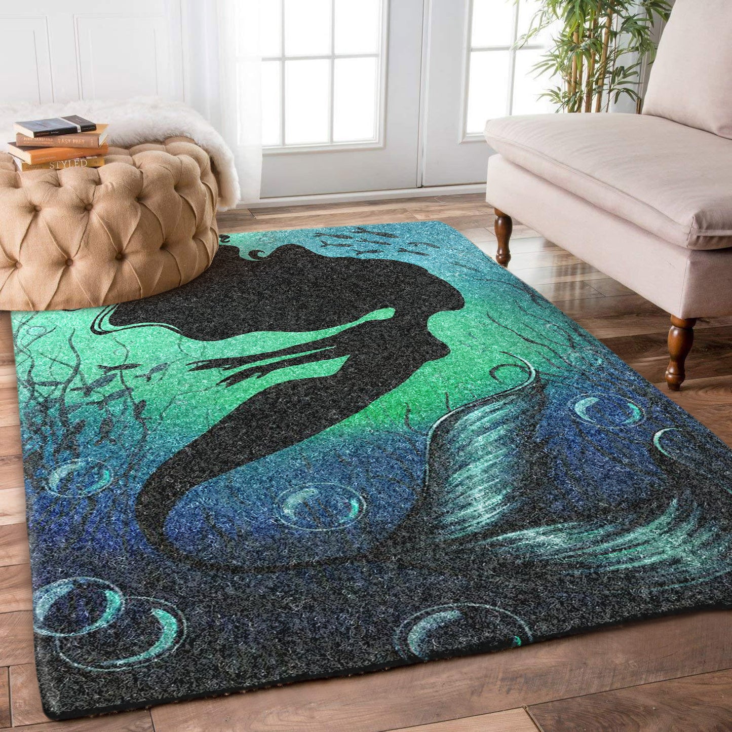 Mermaid In The Sea HN0510193R Rug