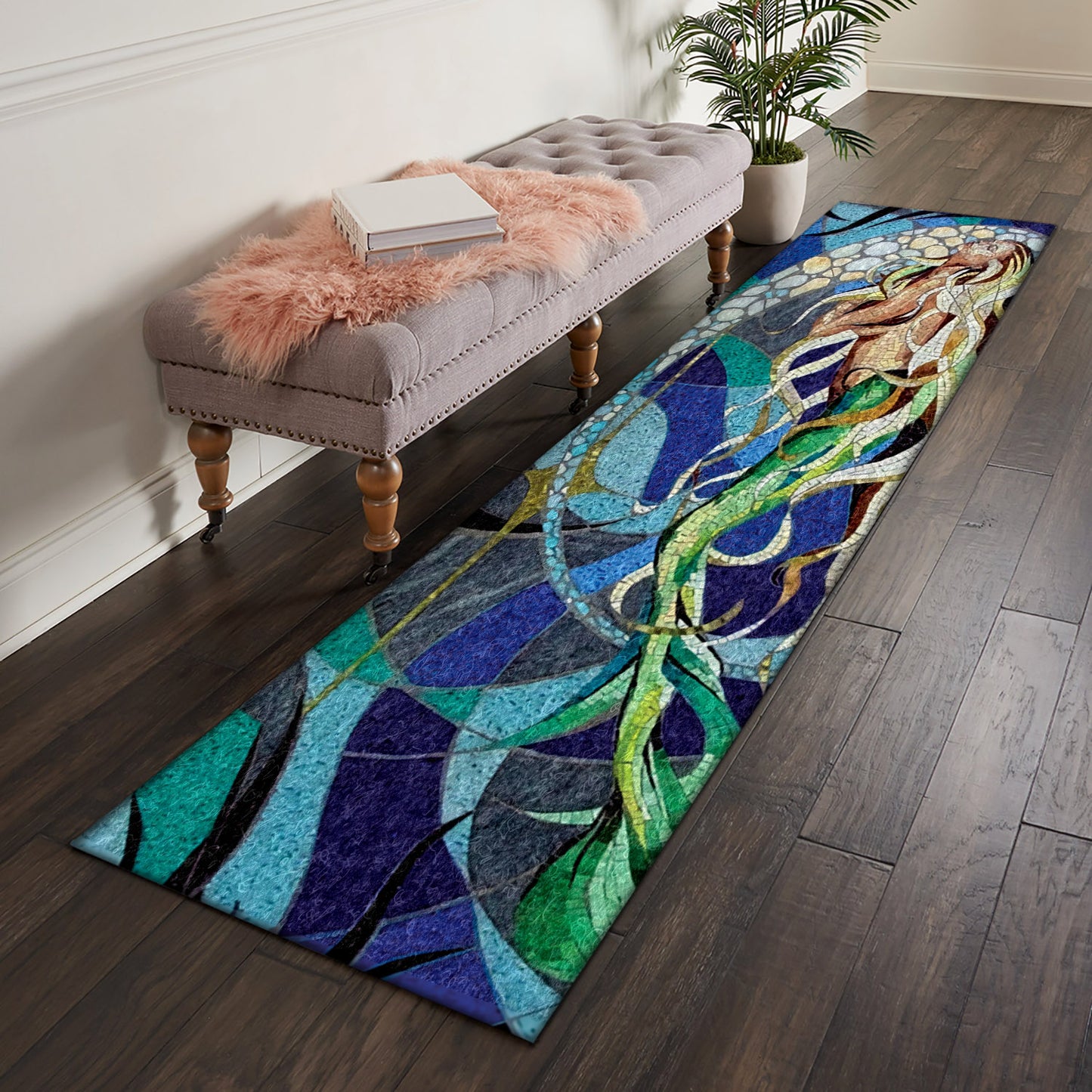 Mermaid TN041009N Runner Rug