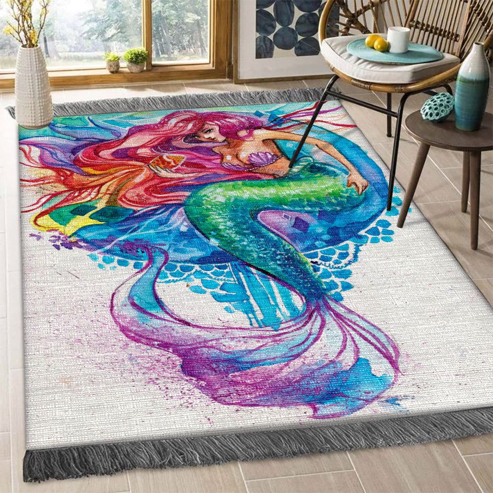 Mermaid TN2409084F Decorative Floor-cloth