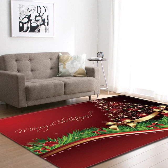 Merry Christmas Christmas Tree CLP3010111TM Rug