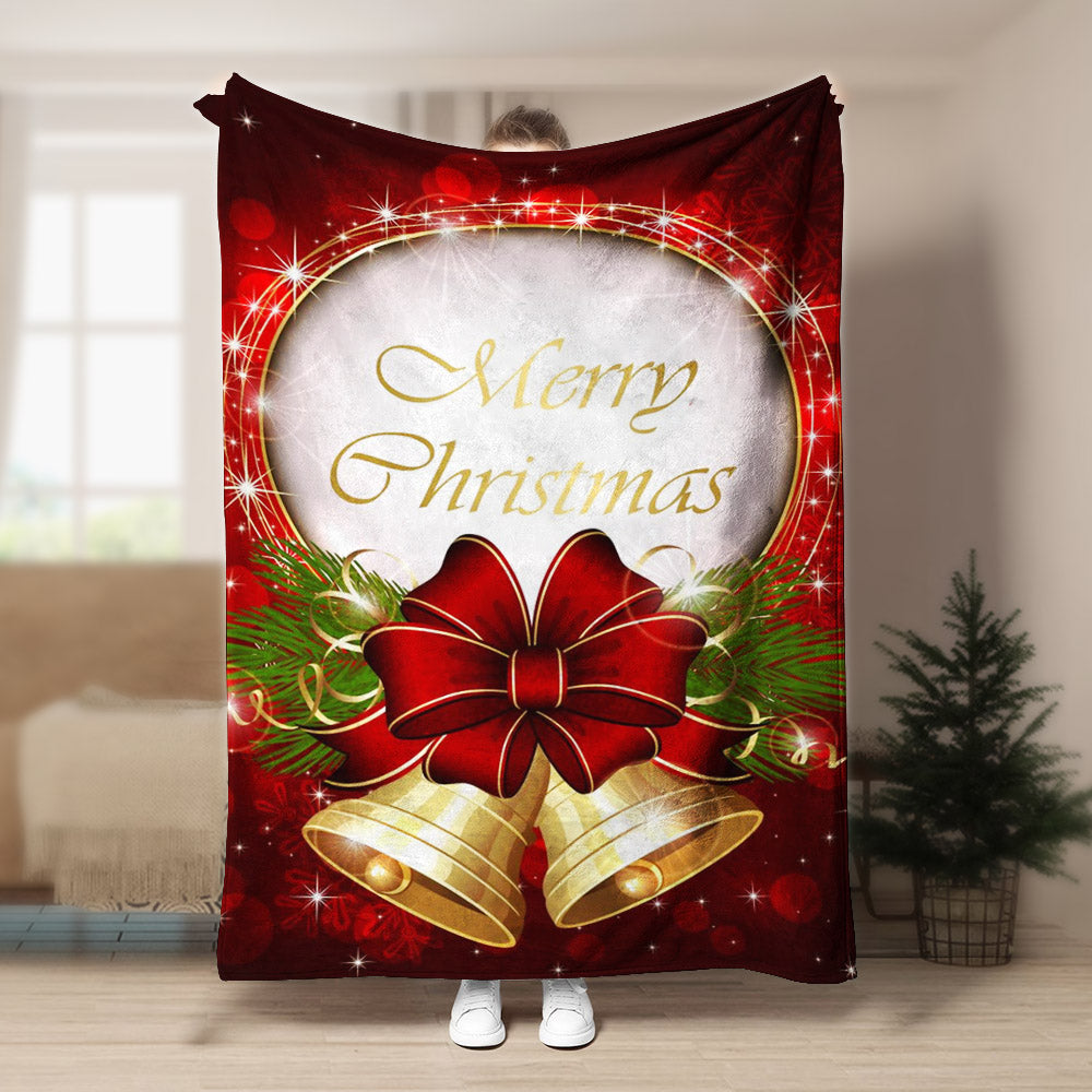 Merry Christmas HN171021F Sherpa Fleece Blanket