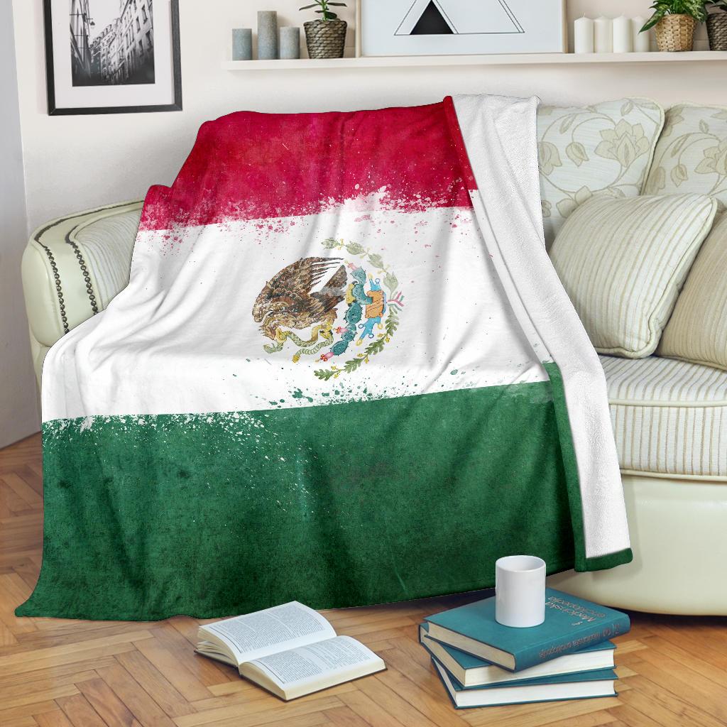 Mexico Flag CLM1710139S Sherpa Fleece Blanket