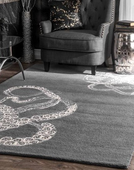 Midnight Octopus Tail CLT0810088A Rug