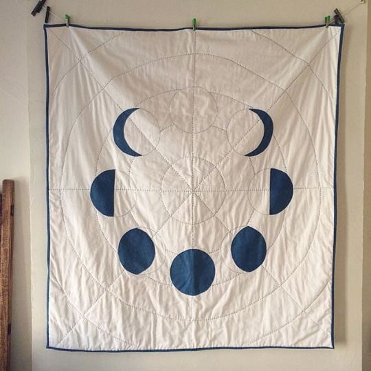 Moon CLA270638 Quilt Blanket