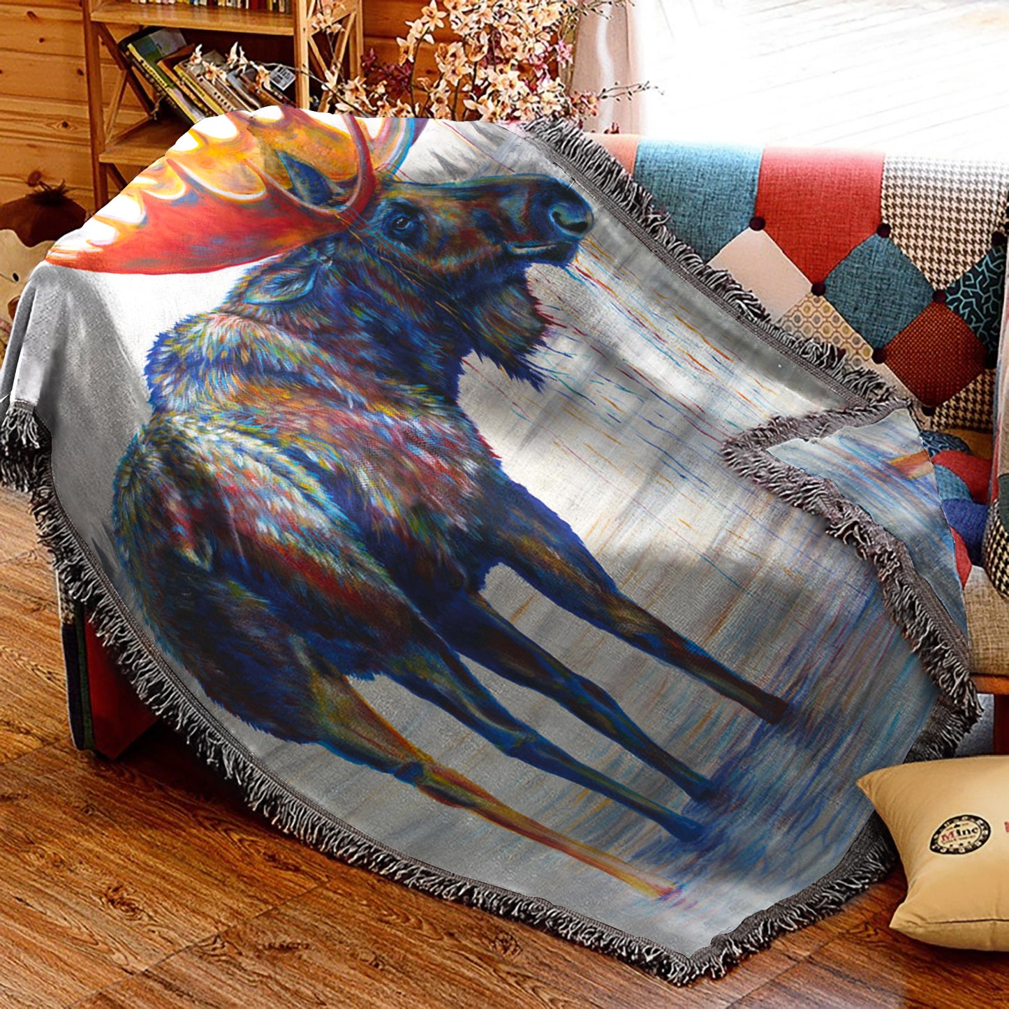 Moose NN2709090S Throw Blankets For Sofa