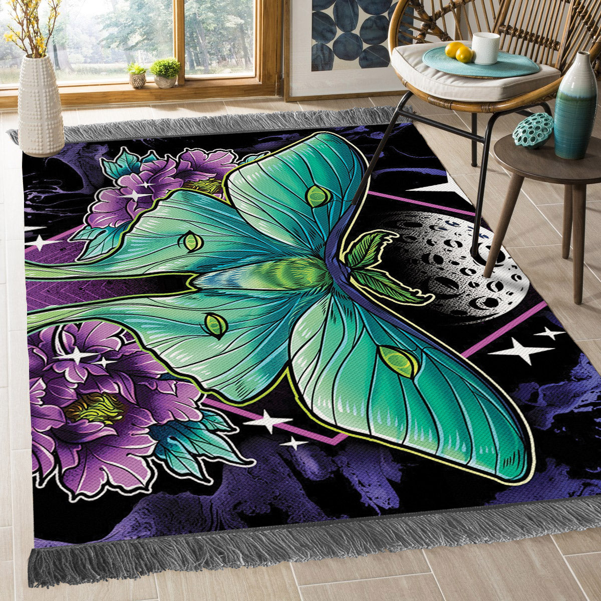 Moth VD2109175O Decorative Floor-cloth