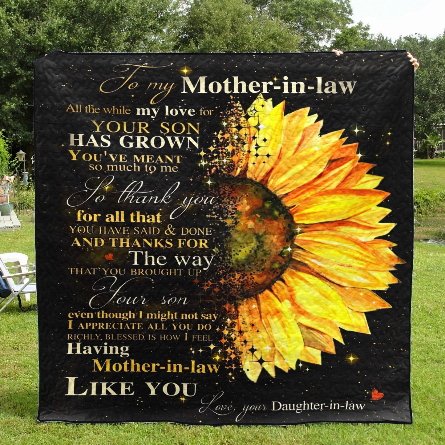Mother In Law CLT0611173H Quilt Blanket